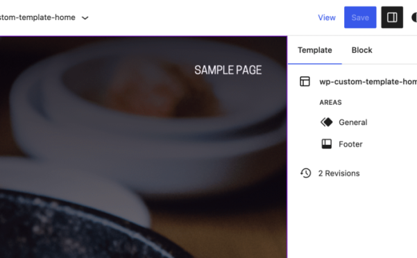 Gutenberg 15.2 引入了模板编辑的修订
