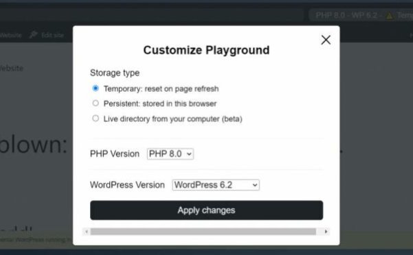 什么是 WordPress Playground 以及如何创建基于浏览器的测试环境