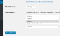 WordPress 首选语言功能是什么，何时可用？