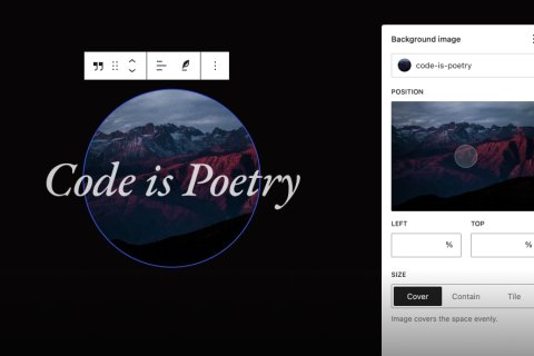 Gutenberg 18.6 对多种区块添加背景图像支持
