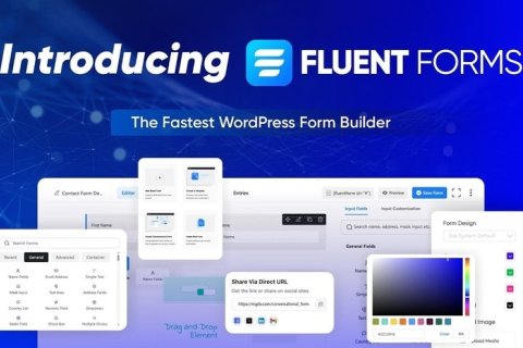 超级好用的 WordPress 表单插件 Fluent Forms