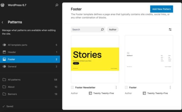 WordPress 6.7 默认主题 Twenty Twenty-F​​ive 的开发者讲解