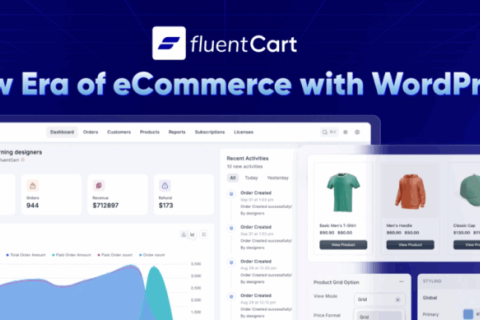 FluentCart:优秀的WordPress商城插件,最有希望替代WooCommerce和EDD