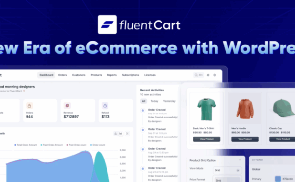 FluentCart：优秀的WordPress商城插件，最有希望替代WooCommerce和EDD