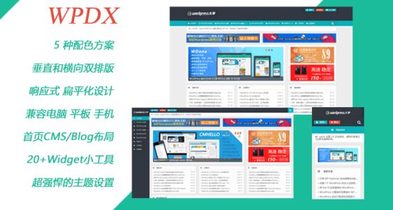 WordPress 博客/杂志/CMS主题 wpdx