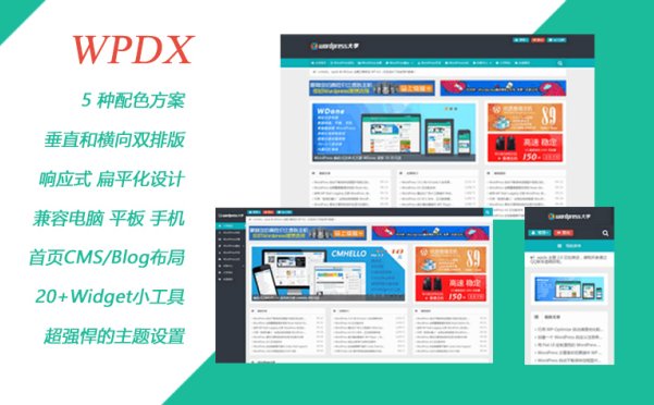 WordPress 博客/杂志/CMS主题 wpdx