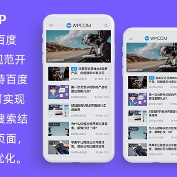 WordPress百度MIP优化手机主题 MobX-MIP