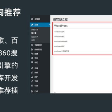 WordPress热门关键词推荐插件专业版